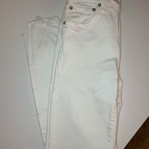 NEW AGOLDE WHITE JEANS